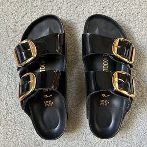 Birkenstock Arizona Big Buckle Patent Leather